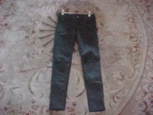AMERICAN EAGLE OUTFITTERS WOMEN'S BLACK JEGGINGS JEANS SIZE 00 SHORT 24" WAIST - Picture 1 of 11