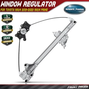 Front Left Power Window Regulator for Toyota RAV4 2019-2023 RAV4 Prime 2021-2023 - Picture 1 of 9