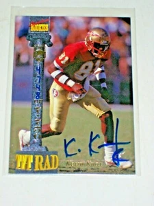 1994 Signature Rookies Tetrad Autographs 23 Kevin Knox Seminoles Cardinals /7750 - Picture 1 of 3