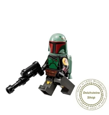 LEGO® STAR WARS sw1245 Boba Fett - Repainted Beskar NEU Minifigur