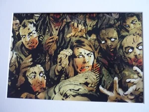 a4 Poster cult Reinvent Film Indie Ready frame SHAUN OF THE DEAD ZOMBIE CLOSE-UP - Picture 1 of 1