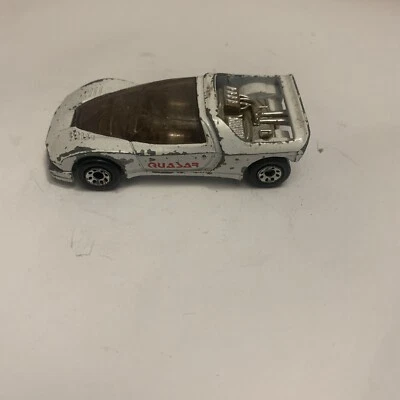 Matchbox International 49 Peugeot Quasar en blanco con estampado tampo rojo - Playwor Foto 1 de 4