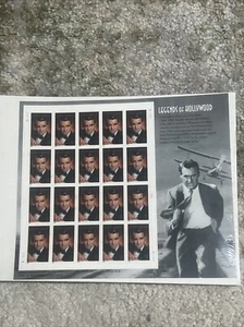 2002 Legends of Hollywood Cary Grant 20/37¢ foglio francobolli come nuovo NH FV $7,40 - Foto 1 di 1
