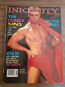 INIQUITY. Premiere Issue. Volume 1, Number 1. 1991 - Picture 1 of 2