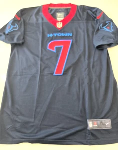 CJ STROUD #7 Houston Texans Alternate "H-Town" Black Jersey Men's Size Large - Picture 1 of 7