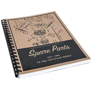 Spare Parts Book 1971-1980 Harley Davidson FX FXE FXS Shovelhead USA MADE - Picture 1 of 6