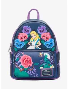 Loungefly Alice in Wonderland Alice & Flowers Mini Backpack **PRE-ORDER** - Picture 1 of 4