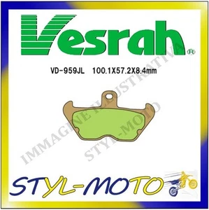 VD-959JL PASTIGLIE FRENI ANTERIORI SINTERIZZATE VESRAH BMW R 1100 GS 1999 - Foto 1 di 1