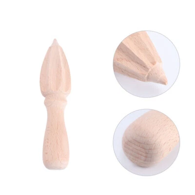 1PC Citrus Reamer Wood Lemon Squeezer Lemon Juicer Squeezer Wood Citrus Reamer - Image 1 of 4