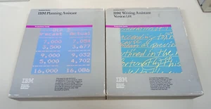 IBM Writing Assistant Version 1.01 & Planning Assistant 5.25" Floppy Discs - Picture 1 of 12