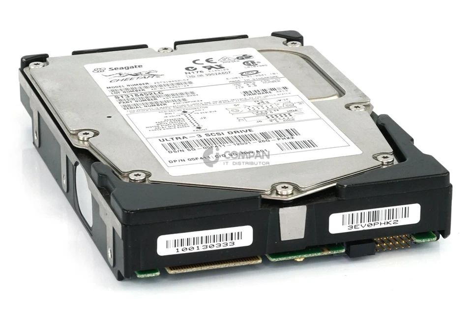 5F411 DELL HARD DRIVE 18GB 15K U160 3.5 SCSI - Image 1 of 4