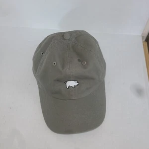 Curly Tail Pig Adjustable Strapback Hat - Picture 1 of 7