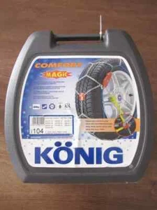 Catene da neve konig comfort magic 104 9mm 9 mm 235/60-16 245/55-16 235/70 - Imagen 1 de 1