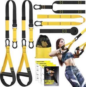 Home Resistance Training Kit with Handles, Door Anchor Heavy Duty Exercise Bands - Picture 1 of 7