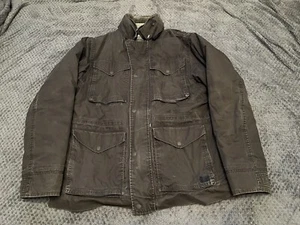 Timberland Abington Field Coat Military Jacket 3 in 1 Size XL Removable Liner - Picture 1 of 15
