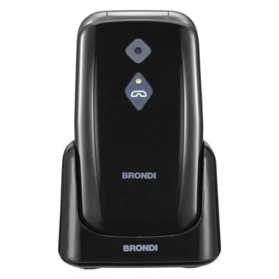 Brondi Cellulare 2G Gprs AMICO Sicuro Plus Black metal 10281030 - Immagine 1 di 4