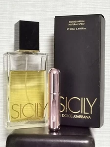 SICILY Eau De Parfum Dolce & Gabbana 2013 Genuine in a 5ml Spray NOT THE BOTTLE - Picture 1 of 4