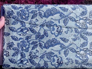 MODA Yukata Indigo Fabric # 48070-16 by Debbie Maddy - One Piece - Picture 1 of 1