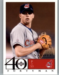 2003 Upper Deck 40-Man Baseball #124 Carl Sadler