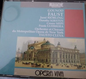 CD-Gounod: Faust mit Björling-Siepi-D.Kirsten Dir.: F.Cleva - Bild 1 von 1
