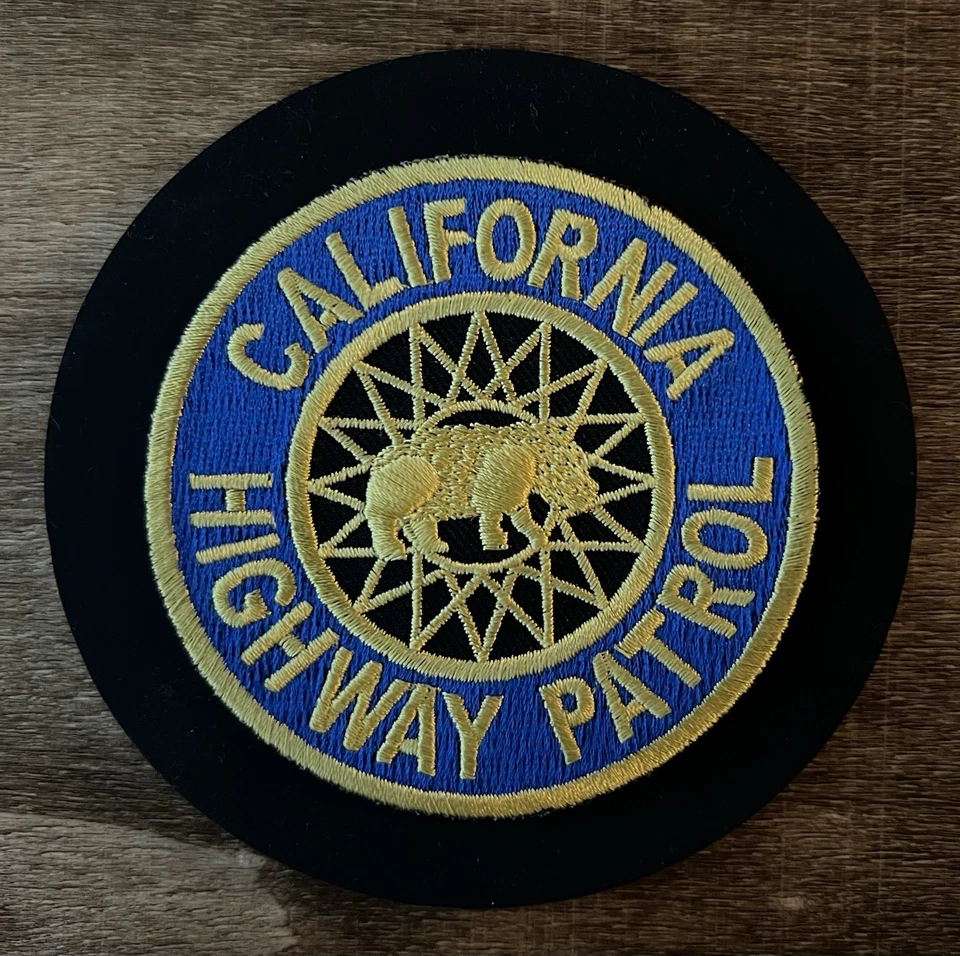 Parche de hombro de la Patrulla de Carreteras de California (CHP), vintage/memorabilia Foto 1 de 4