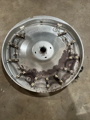 GE Dryer Heating Element Assembly WE11M23  WE4M160 WE4M137 326859 (322) - Image 1 of 2