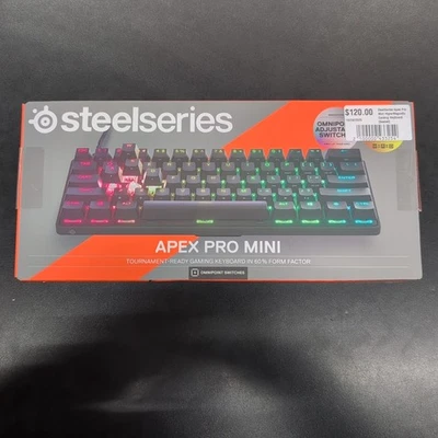 SteelSeries Apex Pro Mini Wired Gaming Keyboard New Sealed - Image 1 of 4