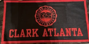 Vintage 1970’s-80’s Clark Atlanta Banner Wimpel COLLEGE COLLEGIATE Wollfilz - Bild 1 von 9