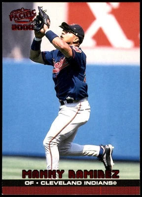 Manny Ramírez 2000 Pacific #134 Indians MLB LEER ENVÍO GRATUITO AutographDen Foto 1 de 2