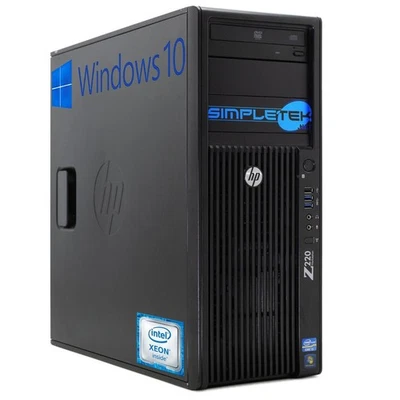 HP Z220 WORKSTATION XEON 16GB 240GB 1TB 2GB GPU WIN10 GT710 DVD-RW FISSO TOWER - Immagine 1 di 4