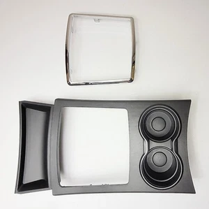 2008-2010 DODGE CHARGER CHRYSLER 300 CENTER SHIFTER BEZEL CUP HOLDER OEM - Picture 1 of 9