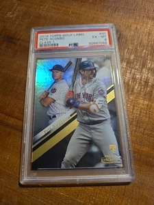 PETE ALONSO - 2019 Topps Gold Label Class 1 #31 / Rookie RC / PSA 6 - Picture 1 of 3