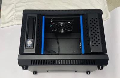 Kenuco Soho Mini 10" 4U micro Server Rack Enclosure w/fan Wallmount/Desktop - Image 1 of 4