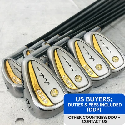 HONMA LB-606 New H&F 4-Star 4-sw 9pcs Iron Set R-Flex RH Graphite Japan Model - Image 1 of 4