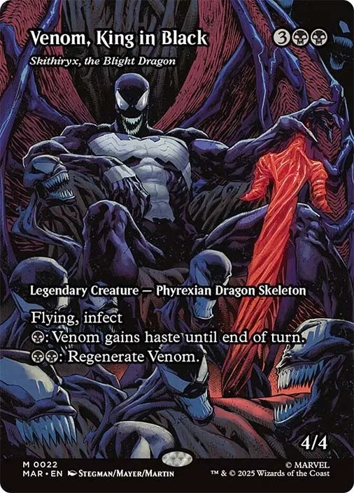 MTG Skithiryx, the Blight Dragon (Venom, King in Black) - Marvel Universe #022 - Image 1 of 1