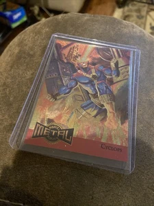 Schöner 1995 Fleer Marvel Metal Cyclops Metall Blaster #3 von 18 - Bild 1 von 1