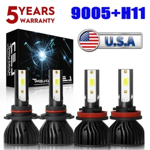For Toyota Prius 2010-2012 2013 2014 2015 Combo Hi/Lol LED Headlight Bulbs White - Picture 1 of 11