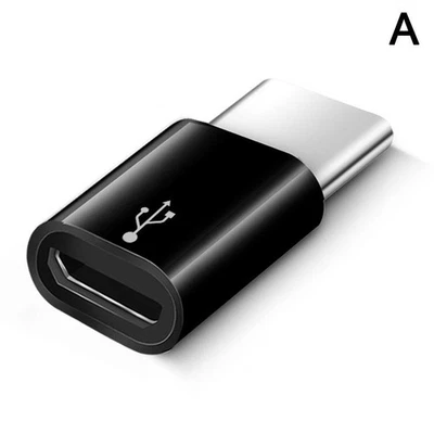 Micro USB Female to Type C Male Converter USB-C Adapter Converter B4H4 W7S2 S2O5 - Image 1 of 4