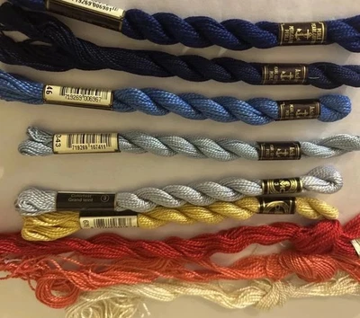 DMC Perle Cotton floss 15m # 3  Anchor Lots Of colors, Needlepoint Crewel - Image 1 of 3