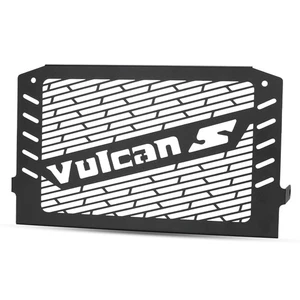 Black Radiator Guard Cover Protector New For Kawasaki Vulcan S 650 2015-2026 - Picture 1 of 9