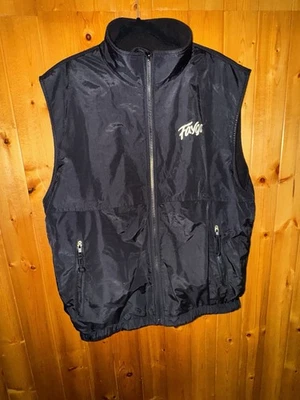 Faygo Pop Soda Michigan Black Port Authority Adult Large L Reversible Vest - Image 1 of 4