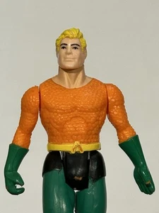 1984 AQUAMAN Vintage SUPER POWERS Nice FIGURE Kenner LEG ACTION WORKS DC Comics - Picture 1 of 3