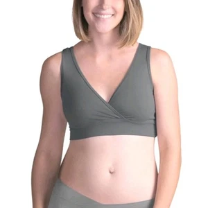 Kindred Bravely French Terry Racerback Nursing Maternity Sleep Bra Large Busty - Picture 1 of 10
