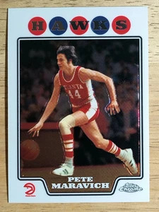 2008-09 Topps cromo #177 Pete Maravich - Imagen 1 de 2