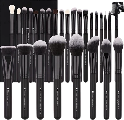 Pennelli Make up 27 Pcs Set Di Pennelli Professionali Pennelli per Trucco Fondot - Immagine 1 di 4