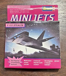 Vintage 1993 Revell German MINIJETS F-117 Nighthawk Scale Model Kit #06504 - Picture 1 of 3