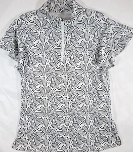 American Outdoorsman - Damen Kurzarm Performance Shirt - Medium - 1/4 Reißverschluss - Golf - Bild 1 von 6