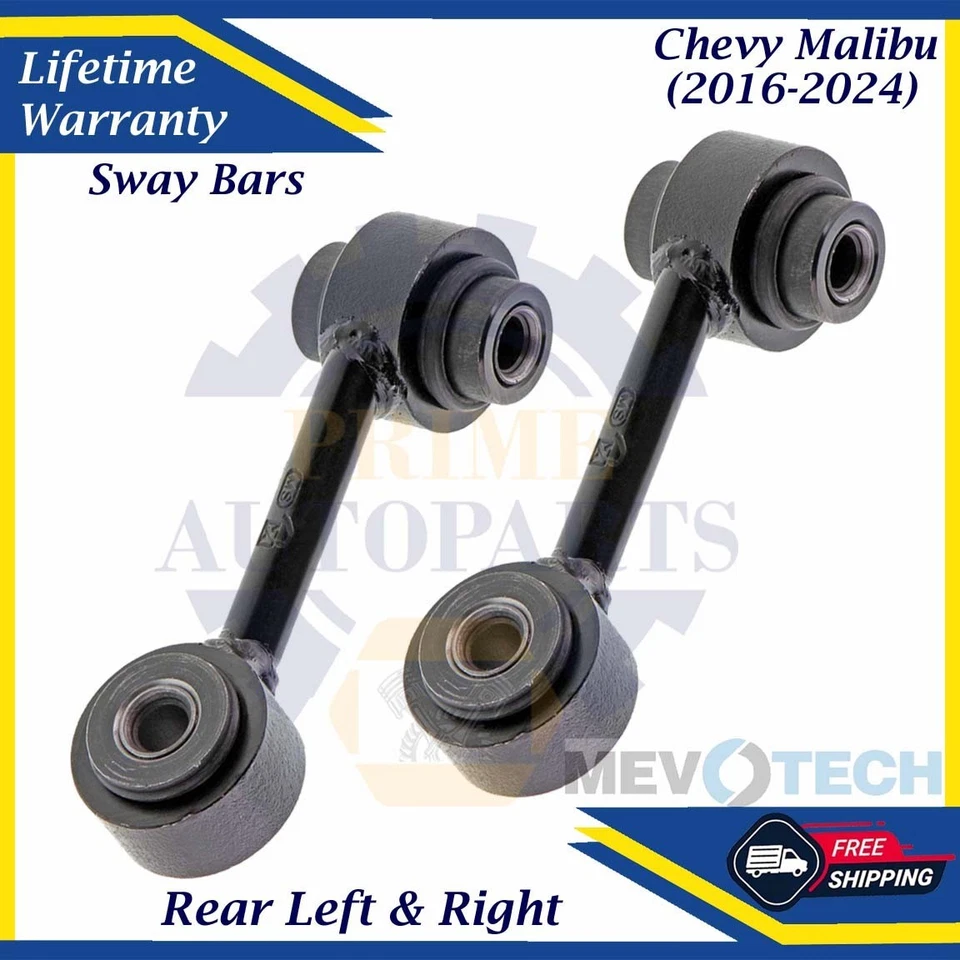 NUEVAS BARRAS ESTABILIZADORAS TRASERAS OE para Chevy Malibu 2016-2024 garantía de por vida Foto 1 de 4