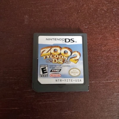 Zoo Tycoon 2 DS (Nintendo DS, 2008) Cartridge Only, Tested Working - Image 1 of 3