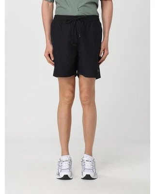 Pantalones Cortos de Natación Carhartt Wip Chase Secado Rápido Hombres Negros Trajes de Baño Foto 1 de 3